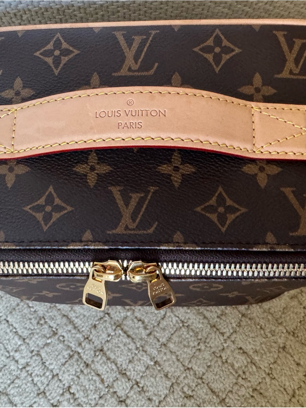 Louis Vuitton Monogram Canvas Toiletry Case